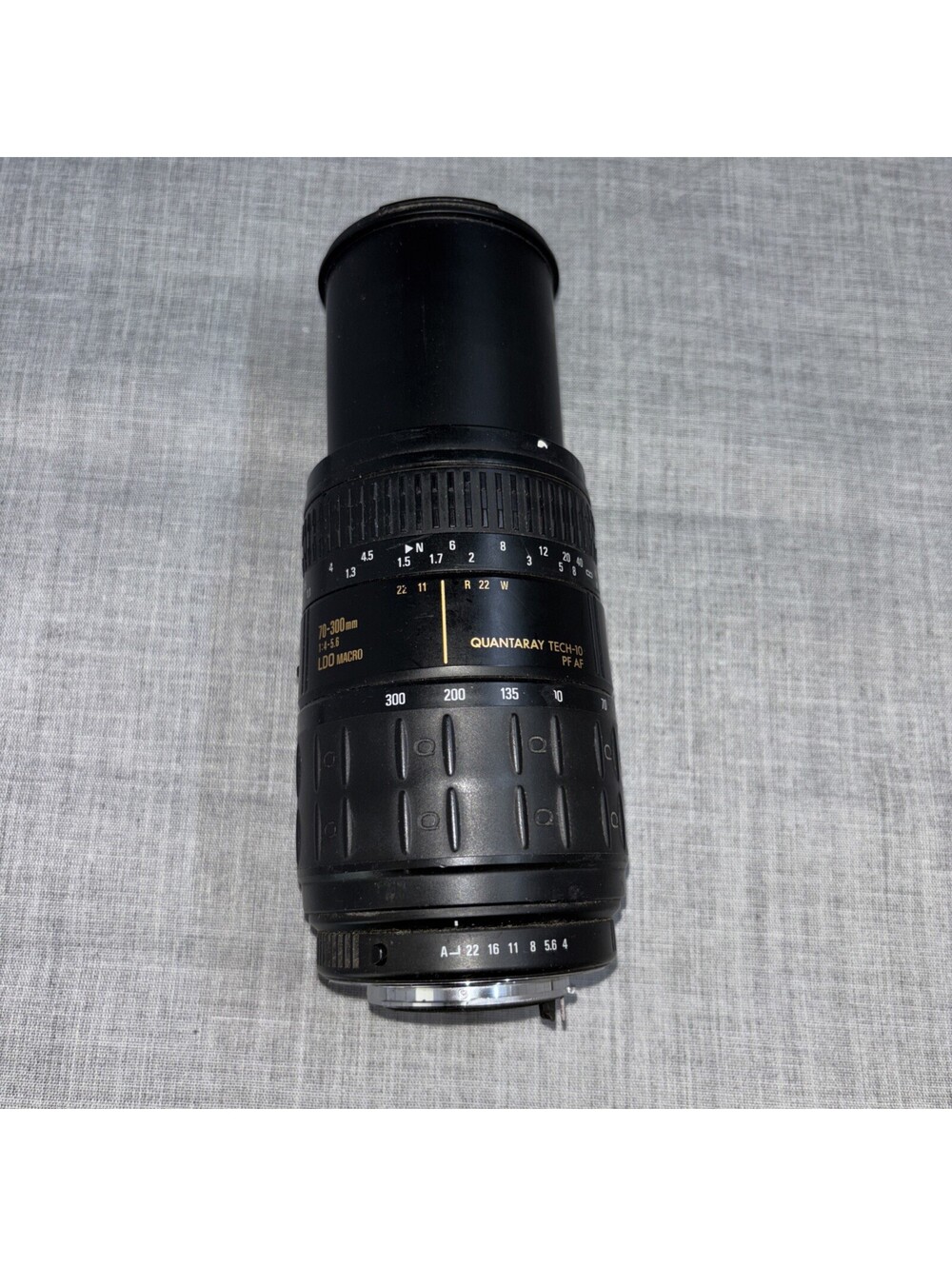 QUANTARAY TECH-10 PF AF-70-300MM Lense Japan, Fits PENTAX, KAF Mount, Good Cond!